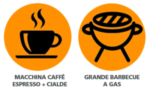 Macchina Caffè con Cialde e Barbecue